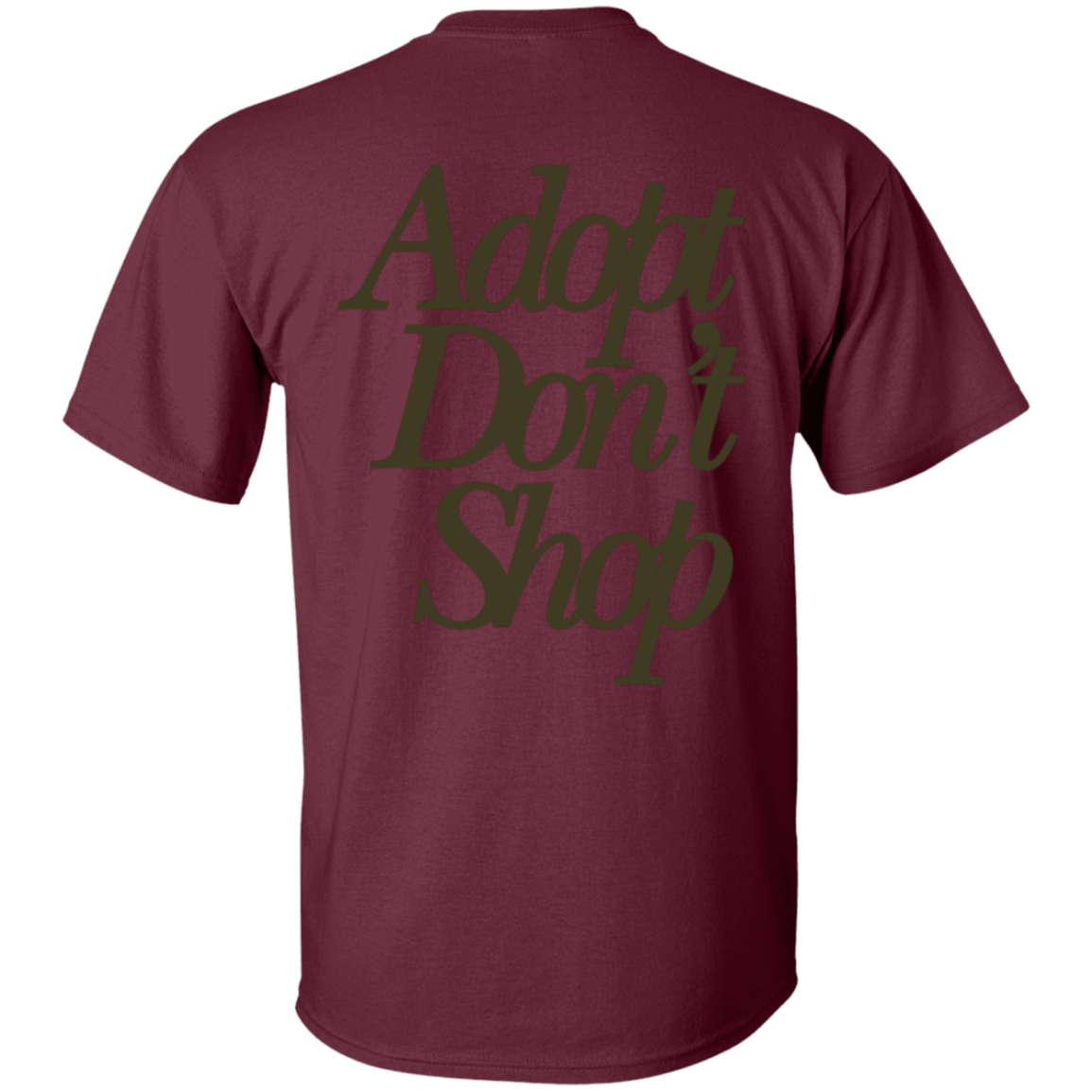 Adopt Don't Shop | 5.3 oz. T-Shirt