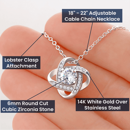 Love Knot Necklace | NECKLACE ONLY